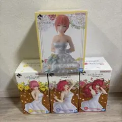 五等分の花嫁 一番くじ フィギュア 一花 二乃 五月