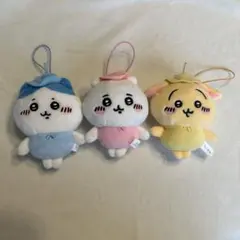 ちいかわ　ガチャ　ぬいぐるみBIG3　ちいかわ・ハチワレ・うさぎセット