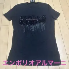 エンポリオアルマーニ　レディースTシャツ黒M