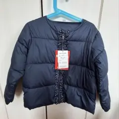 CUTE PARADISE ネイビー ダウンジャケット 120サイズ
