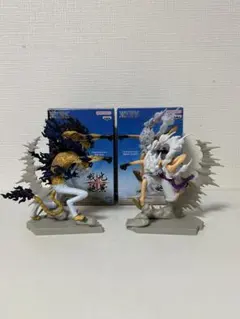 【景品】ワンピース 戦光絶景 ルフィ ルッチ フィギュア 2体セットのサムネイル