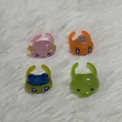 たまごっち ぷくっとクリアリング まめっち くちぱっち めめっち ふらわっち