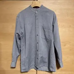 LeCENT レセント　バンドカラーシャツ