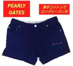 PEARLY GATES ネイビー ショートパンツ 2 L 大きいサイズ