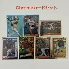Topps Chromeカード ラッチマン/ネト/キャロル/クルーズ