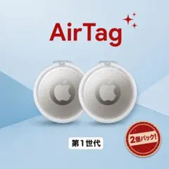 Apple AirTag エアタグ本体 2個セット アップルエアタグ 新品未使用