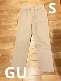 GU デニムパンツ S ハイウエスト