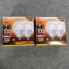 IRIS OHYAMA LED電球 100形相当 電球色 4個セット - メルカリ