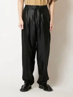 23aw taakk フェイクレザーワークパンツ ブラック 23aw taakk フェイクレザーワークパンツ ブラック - メルカリ