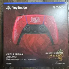 PS5 DualSense ワイヤレスコントローラー モンハンワイルズ 限定版