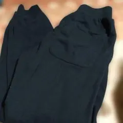 ユニクロ スウェットパンツXS 黒 丈長め