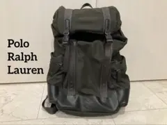 【美品】Poloポロ ラルフローレン　リュック　バックパック オリーブ