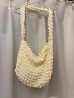 トートバッグ shein 大学生 ホワイト アイボリー ショルダーバッグ