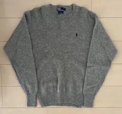 90s Polo Ralph Lauren 100%ラムウール ニット