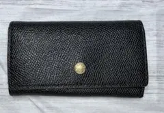 coach レザー製 黒色キーケース
