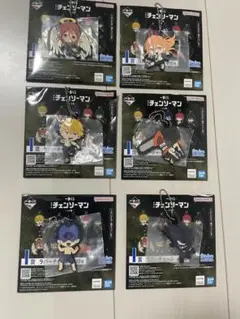 チェンソーマン 一番くじ ラバーチャーム 6種 セット