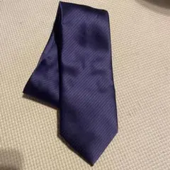 BRICK HOUSE ダークパープル ストライプ ネクタイ