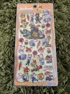 正規品　ディズニー　プチドロップステッカー　プチドロ　ズートピア　ズートピア2