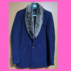 メンズ テーラード ジャケット ファー付き v系 服 お兄系 キレイめ ホスト