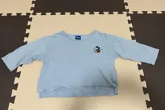 Disney ミッキー 長袖カットソー 110cm