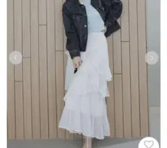 新品✨snidel スナイデルSustainableプリーツティアードスカート