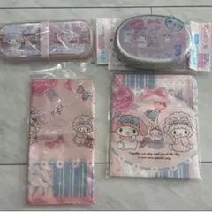 新品未開封 シルバニアファミリー お弁当箱 カトラリーセット 廃盤