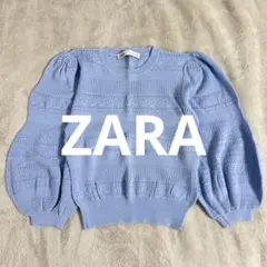 パフスリーブ 長袖 ニット