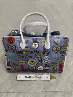 MARK&LONA ボストンバッグ　ラウンドバッグ