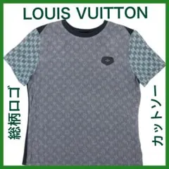 ルイ・ヴィトン シルク Tシャツ モノグラム＋ダミエ ロゴ LVポップ アップのサムネイル
