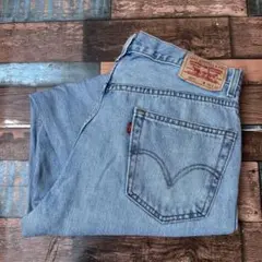 ビンテージ　古着　リーバイス550 バギー　デニムジーンズ　W36L32