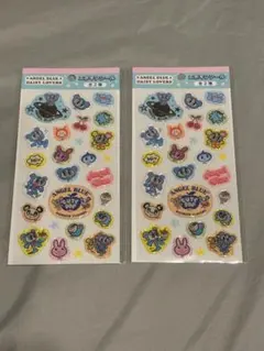 ANGEL BLUE シール　2枚セット