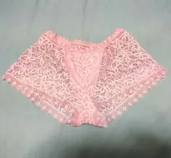 レース ショーツ ピンク 花柄 総レース グンゼ Mサイズ パンティー