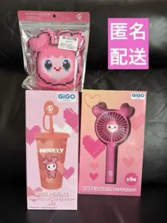 GiGO TWICE タンブラー エコバッグ ハンディファン ミナ 3種 ② - メルカリ