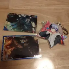 プロセカ　青柳冬弥 アクリルキーホルダーとカードセット