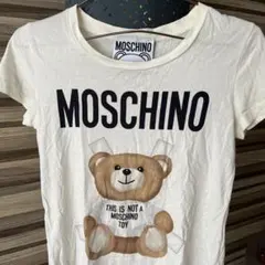 MOSCHINO テディベア 半袖Tシャツ ホワイトのサムネイル