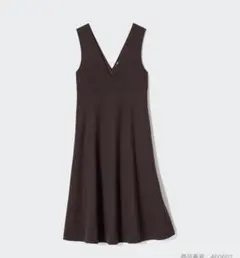 ユニクロ　ジャンパースカート　ワンピース