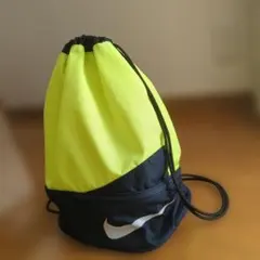 Nike プールバッグ 蛍光イエロー/黒