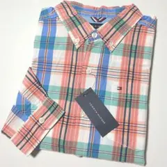 新品タグ付き トミーヒルフィガー 長袖シャツ ジュニアL