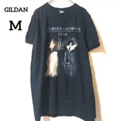 FLORIDA GEORGIA LINE Tシャツ ブラック プリント FGL