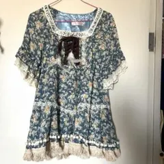 TRALALA トゥララ 平成 レトロ ギャル チュニック トップス フリンジのサムネイル