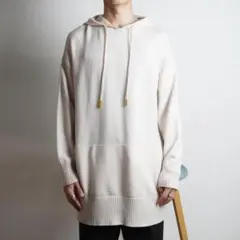 PS Paul smith ニットフーディーパーカー アイボリー/OW344のサムネイル