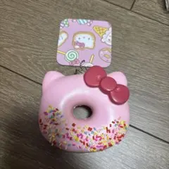 サンリオカフェワゴン ハローキティ マスコットスクイーズ ドーナツ