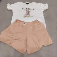 ラプンツェル ユナイテッドアローズグリーンレーベルTシャツ＆アプレクルールパンツのサムネイル