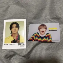 なにわ男子 Doki it コイスルヒカリ クリアカード チェキ 高橋恭平