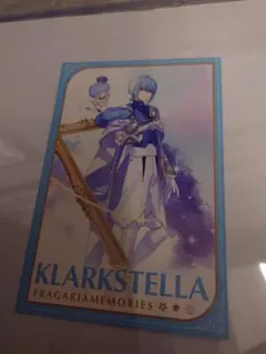 フラガリアメモリーズ　2周年　ポップアップ　購入特典ポストカード　クラークステラ
