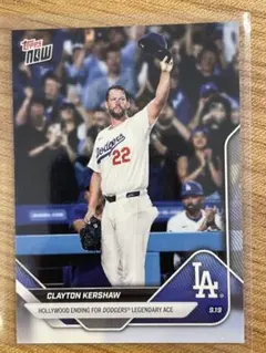 CLAYTON KERSHAW TOPPS NOW カード