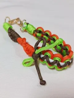 パラコード　ハンドメイド　ストラップ