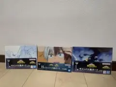僕のヒーローアカデミア　ヒロアカ　 一番くじ 轟家キャンバスボードセット