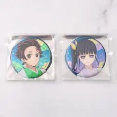 鬼滅の刃 ジャンプフェスタ JF2026 竈門炭治郎 栗花落カナヲ 缶バッジ