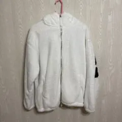 Lutique オフホワイト フリースジャケット Lサイズ - メルカリ